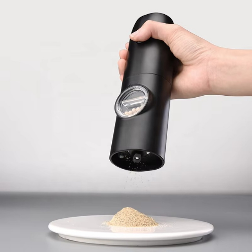 Home Spice LumiGrind™ Genopladeligt Elektrisk Salt- & Peberkværnsæt